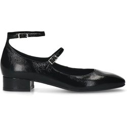 Schwarze Mary Jane Lackpumps