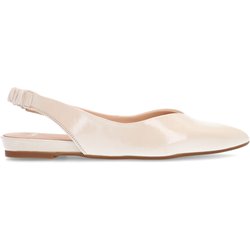 Offwhite Leder-Slingbacks