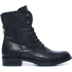Schwarze Biker Boots