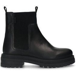 Schwarze Chelsea Boots aus Leder