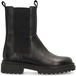 Schwarze Chelsea Boots aus Leder