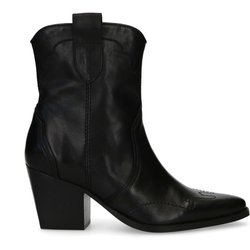 Schwarze Western Boots aus Leder