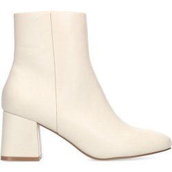 Offwhite Stiefeletten mit Blockabsatz