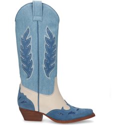 Blaue Denim-Cowboystiefel ? Limited Edition