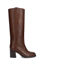 Braune Lederstiefel
