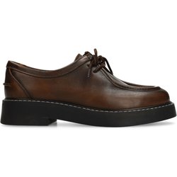 Braune Lederschnürschuhe