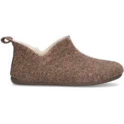 Beigefarbene Pantoffeln