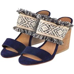 Howsty Pantolette, blau-beige