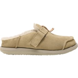 Satorisan Damen Uwabaki Clog Strap Suede Schuhe