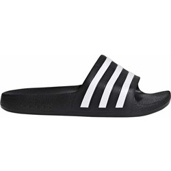 adidas Kinder Adilette Aqua K Badeschuhe (Schwarz 28 UK) Badeschuhe