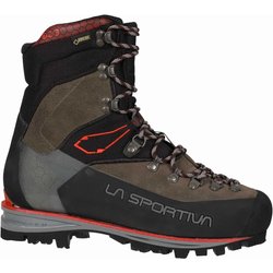 La Sportiva Nepal Trek Evo GTX Herren Wanderschuhe (Anthrazit 41,5 EU) Typ D (Hochalpine Bergstiefel) Hochtourenschuhe