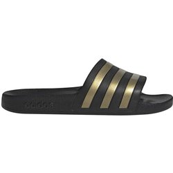 adidas ADILETTE AQUA Herren Badeschuhe (Schwarz 7 UK, 40 EU) Badelatschen