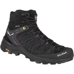 Salewa MS Alp Trainer 2 Mid GTX Herren (Schwarz 47 UK, EU) Typ B (Bergstiefel) Wanderschuhe
