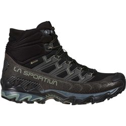 La Sportiva Ultra Raptor II Mid Wide GTX Herren Multifunktionsschuhe (Schwarz 42 EU) Typ AB (Leichtwanderstiefel) Trekkingschuhe