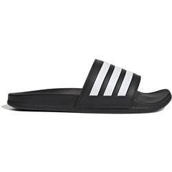 adidas Adilette Comfort Badeschuhe Unisex (Schwarz 9 UK) Badelatschen