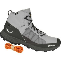Salewa Pedroc Pro Mid Power Tex M Herren Multifunktionsschuhe (Hellgrau 8 UK) Typ AB (Leichtwanderstiefel) Trekkingschuhe