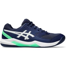 Asics Gel Dedicate 8 Indoor Herren Tennisschuhe (Blau 8,5 US, 42 EU) Tennisschuhe