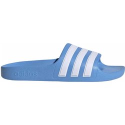 adidas Kinder Adilette Aqua K (Hellblau 28 UK) Badeschuhe
