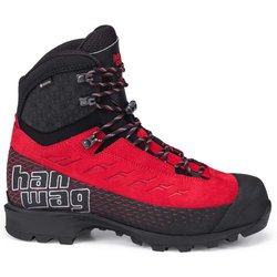 Hanwag Ferrata Tour GTX Herren (Rot 8 UK) Typ D (Hochalpine Bergstiefel) Hochtourenschuhe
