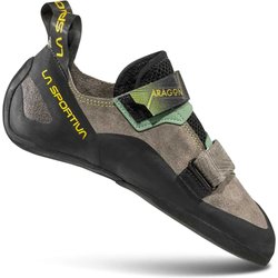 La Sportiva Aragon Kletterschuh Unisex (Grau 39,5 Größe) Kletterschuhe