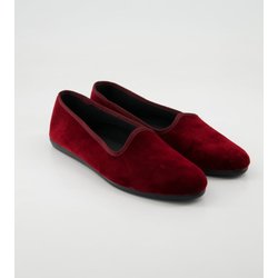 Terry Schuhe - Frida Textil (Bordeaux, Gr. 37)