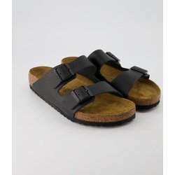 Birkenstock Schuhe - Arizona Leder Leder (Schwarz, Gr. 49)