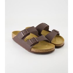 Birkenstock Schuhe - Arizona Birko-Flor Birko-Flor (Braun, Gr. 47)