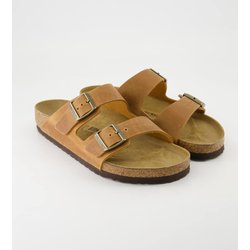 Birkenstock Schuhe - Arizona Leder Leder (Braun, Gr. 43)