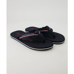 Tommy Hilfiger Schuhe - Beach Sandal Textil (Blau, Gr. 41)