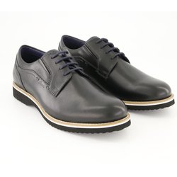 Sioux Schuhe - Dilip-716-H Leder (Schwarz, Gr. 41 ½)