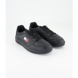 Tommy Hilfiger Schuhe - Em0Em01443Bds Glattleder (Schwarz, Gr. 46)