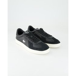 Lacoste Schuhe - Baseshot Leder und Veloursleder (Schwarz, Gr. 41)