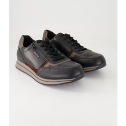 Mephisto Schuhe - Gilford Leder und Veloursleder (Schwarz, Gr. 43 ½)