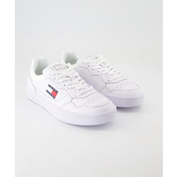 Tommy Hilfiger Schuhe - Em0Em01443Ybr Glattleder (Weiß, Gr. 46)