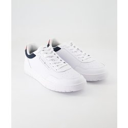 Tommy Hilfiger Schuhe - Fm0Fm05369Ybs Leder und Textil (Weiß, Gr. 41)