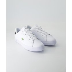 Lacoste Schuhe - Powercourt 125 Leder (Weiß, Gr. 45)