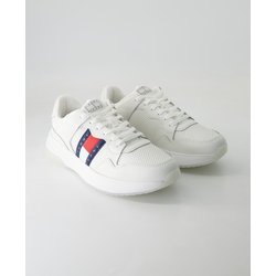 Tommy Hilfiger Schuhe - TJM Retrocasual Runner Leder und Synthetik (Weiß, Gr. 45)