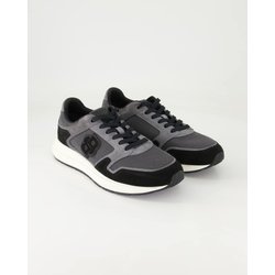 Boss Schuhe - Vinston_Runn_sdmeBB Veloursleder und Textil (Grau, Gr. 45)