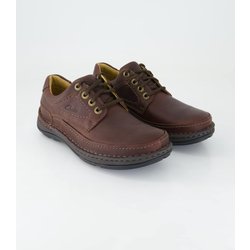 Clarks Schuhe - Nature Three Glattleder (Braun, Gr. 40)