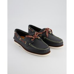 Timberland Schuhe - 2Eye Boat Shoe Leder (Blau, Gr. 41)
