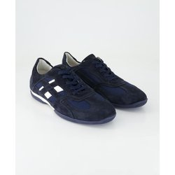Lloyd Schuhe - Baldwin Veloursleder und Textil (Blau, Gr. 42)