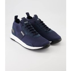 Boss Schuhe - Titanium Runn Textil (Blau, Gr. 42)
