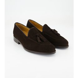 Konstantin Starke Schuhe - R004-79220 Veloursleder (Braun, Gr. 46)