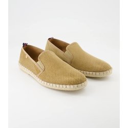 Verbenas Schuhe - Tom Hole Micro Textil (Beige, Gr. 44)