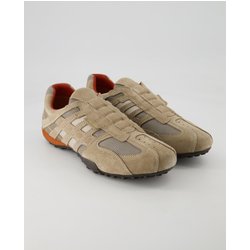 Geox Schuhe - Snake Veloursleder (Beige, Gr. 44)
