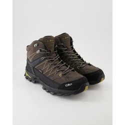 CMP Schuhe - Rigel Mid Trekking Shoe WP Leder und Textil (Grau, Gr. 47)