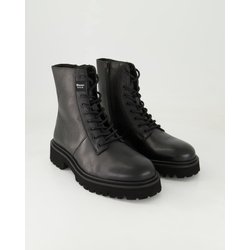 Blauer Schuhe - Buxton04 Glattleder (Schwarz, Gr. 44)