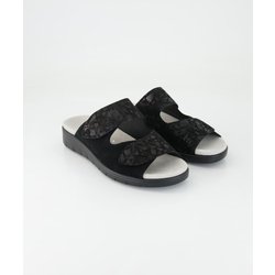 Semler Schuhe - Dunja Veloursleder (Schwarz, Gr. 38)
