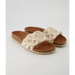 Verbenas Schuhe - Raga Knots Textil (Beige, Gr. 39)