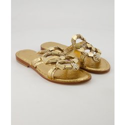 Konstantin Starke Schuhe - Ps361 Leder (Gold, Gr. 36)